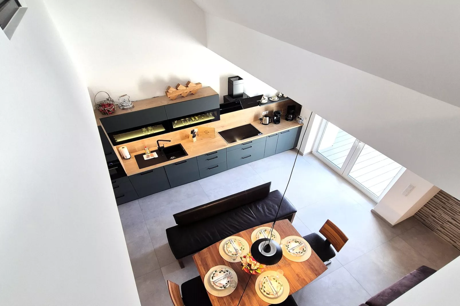 2 SZ Deluxe/ 5P- Winterberg Appartement 21136-Keuken