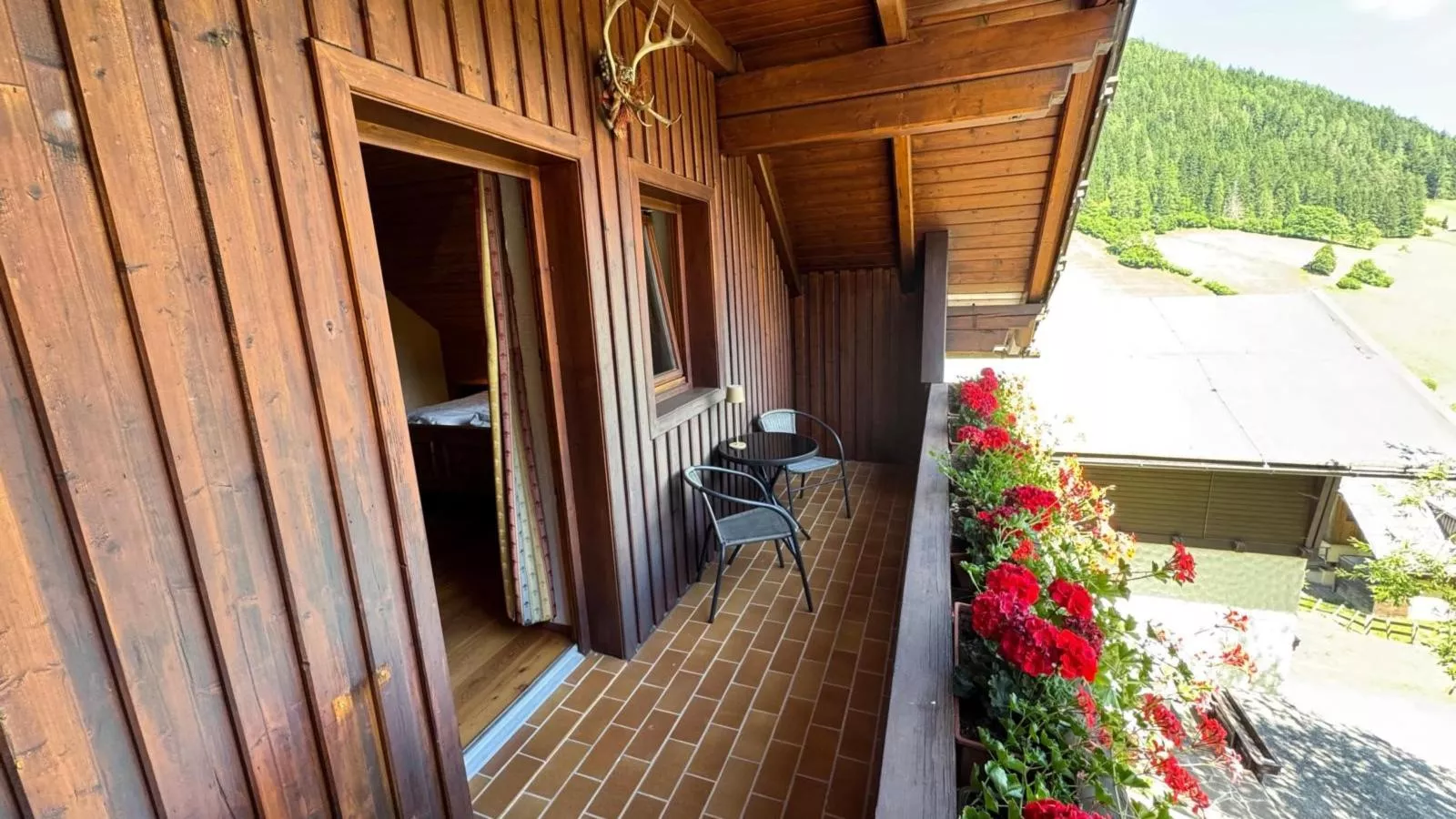Landhaus Finkenhof-Terrasbalkon