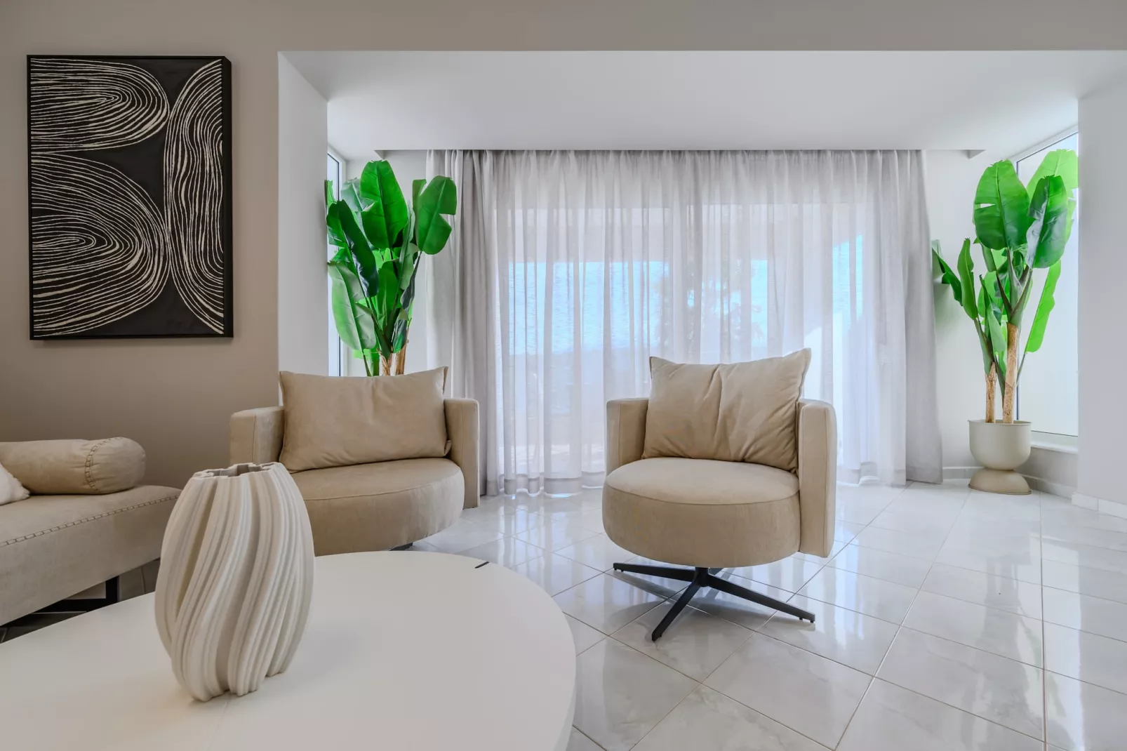 Foothills Turquoise Villa-Woonkamer