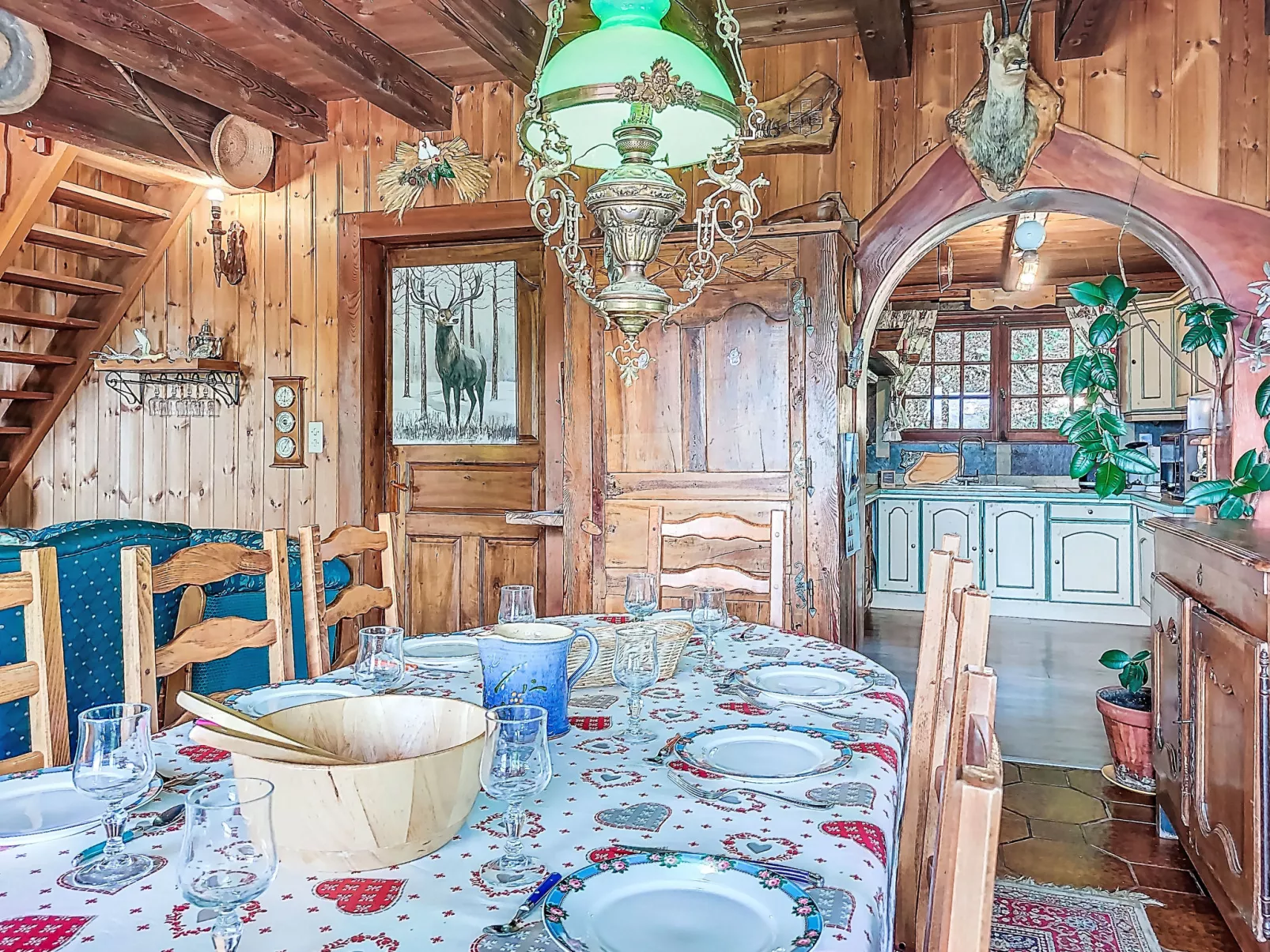 Chalet le Prarion-Binnen