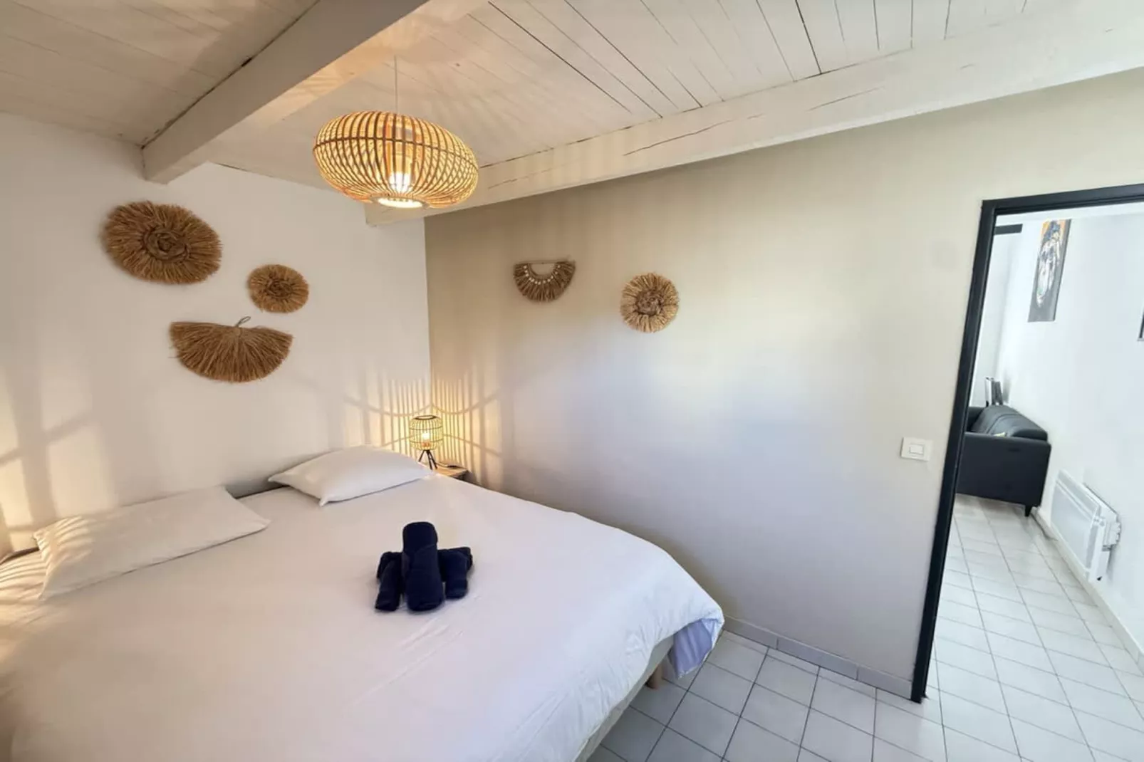 60 Maison avec terra-Slaapkamer