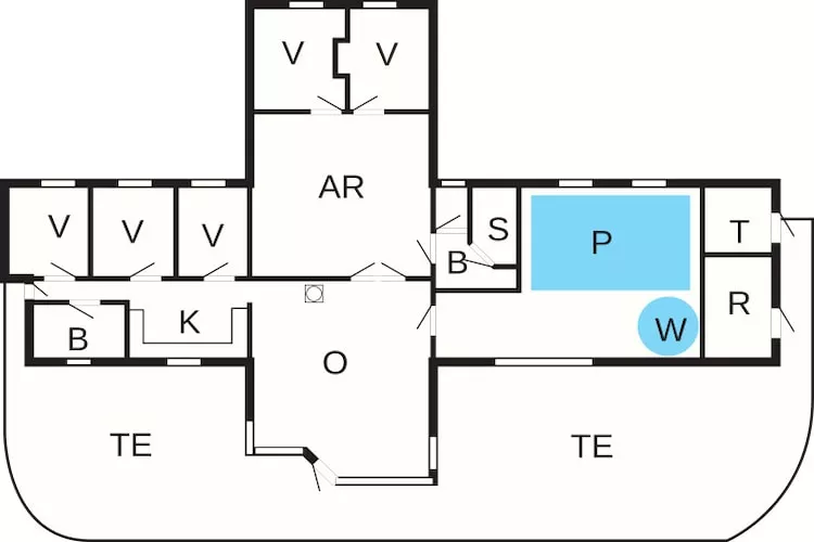 Luxe zwembadvilla bij zee -- By Traum Ferienwohnungen-Plattegrond