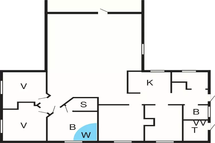 8 persoons vakantie huis in Oksbøl-By Traum-Plattegrond