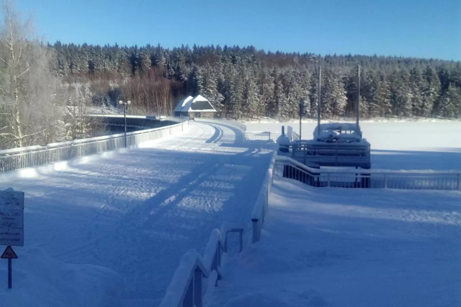 Vogtland-Gebied winter 20km