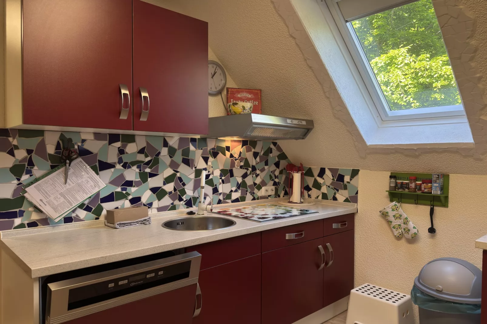 Obere Ferienwohnung-Keuken