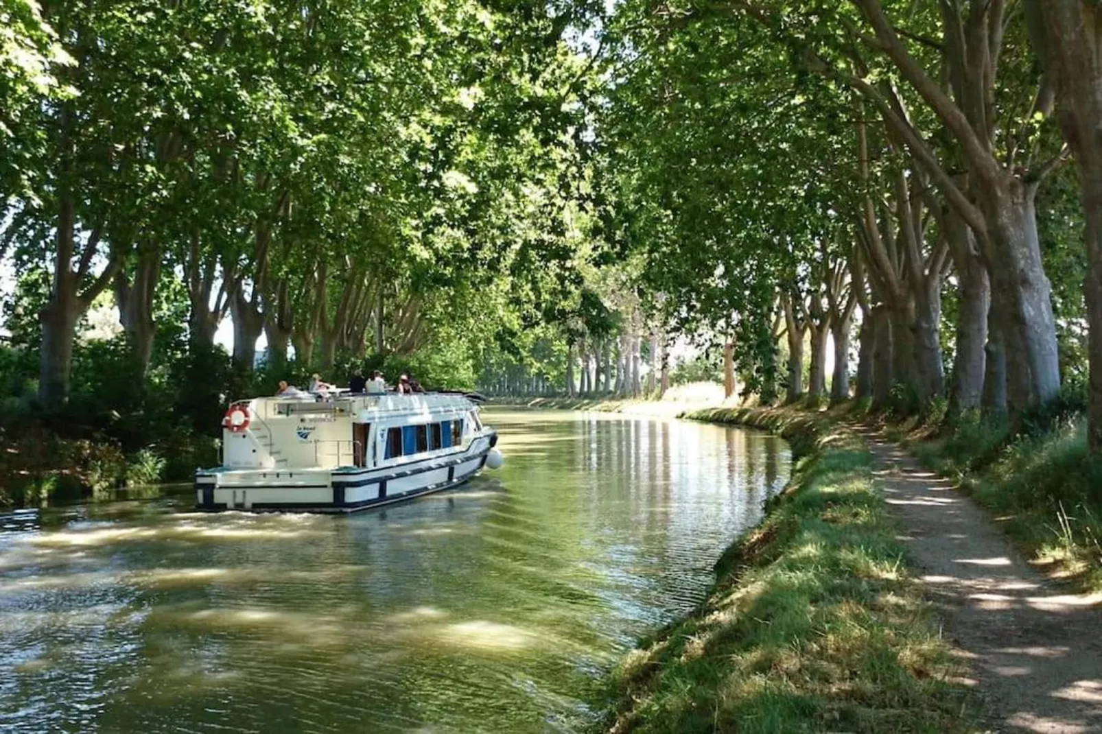 Le Domaine d'Enserune 1-Gebieden zomer 20km