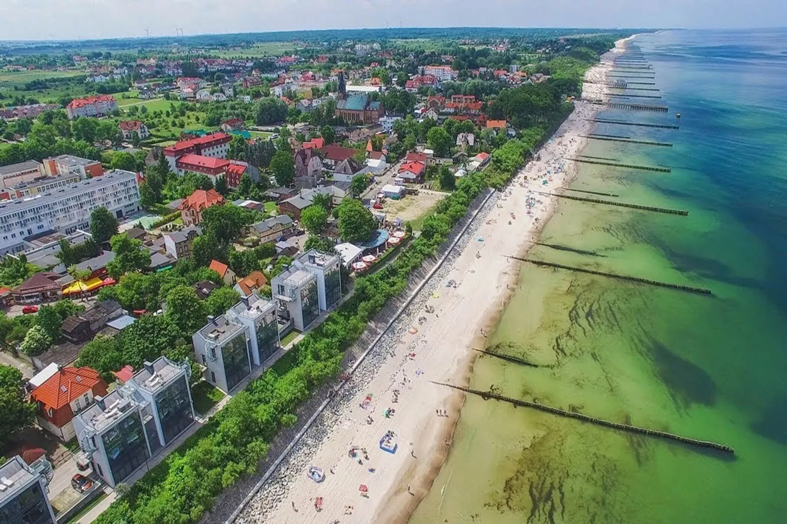 Apartament Nr 4 2-osobowy 23 m2 Ustronie Morskie-Gebieden zomer 20km