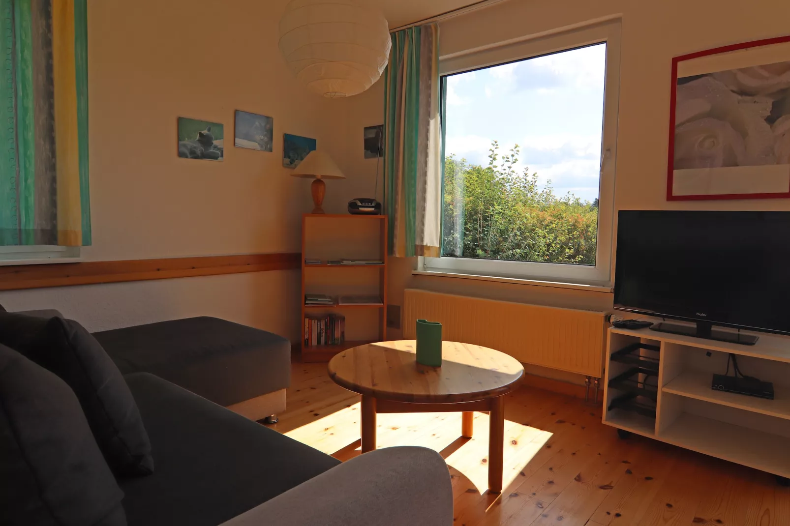 Ferienhäuser Inselblick / Ferienhaus 4 60 qm-Woonkamer