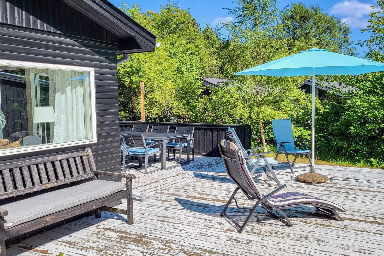 Vreedzame hut in Ebeltoft-Uitzicht