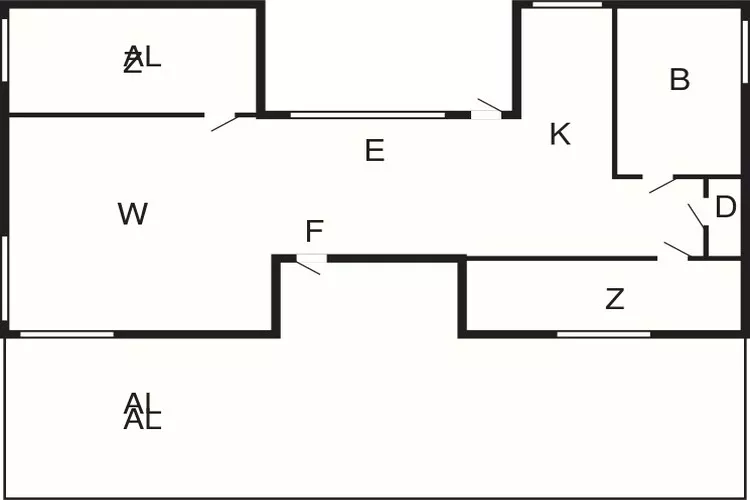 4 sterren vakantie huis in SÖLVESBORG-Plattegrond