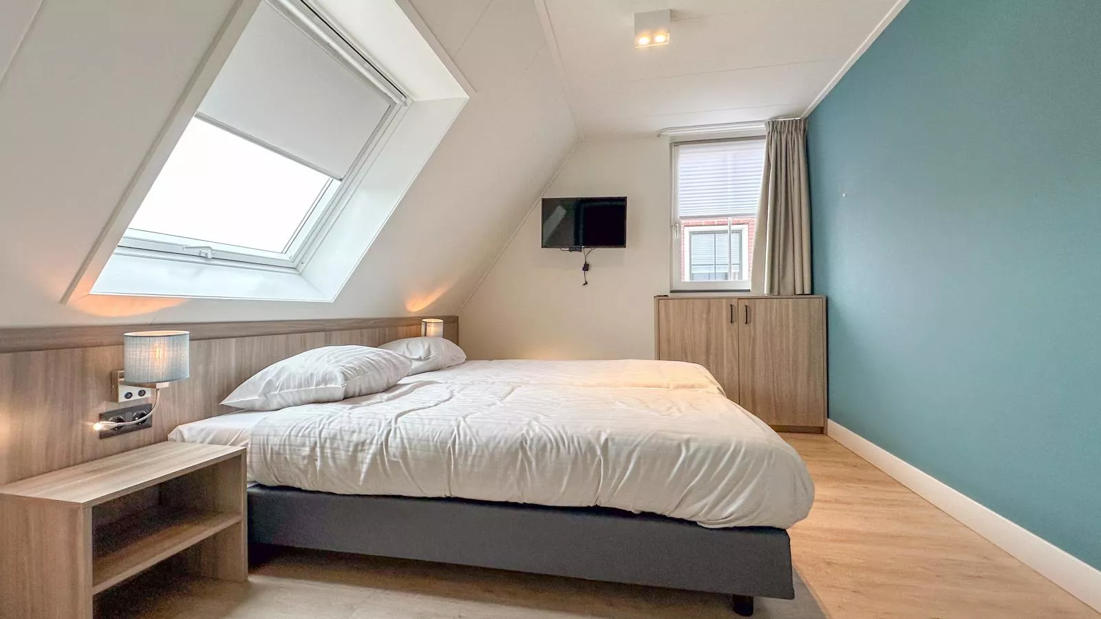 Perfektion am Strand-Slaapkamer