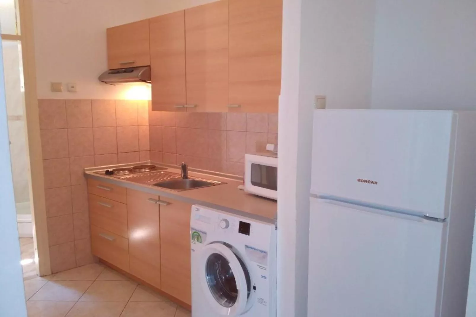 Lumbarda Resort Apartments - Comfort Two-Bedroom Apartment F5-Keuken