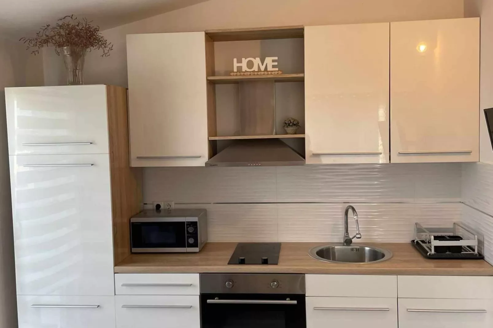 Apartments J&M 2- One Bedroom Apartment with Sea View-Keuken