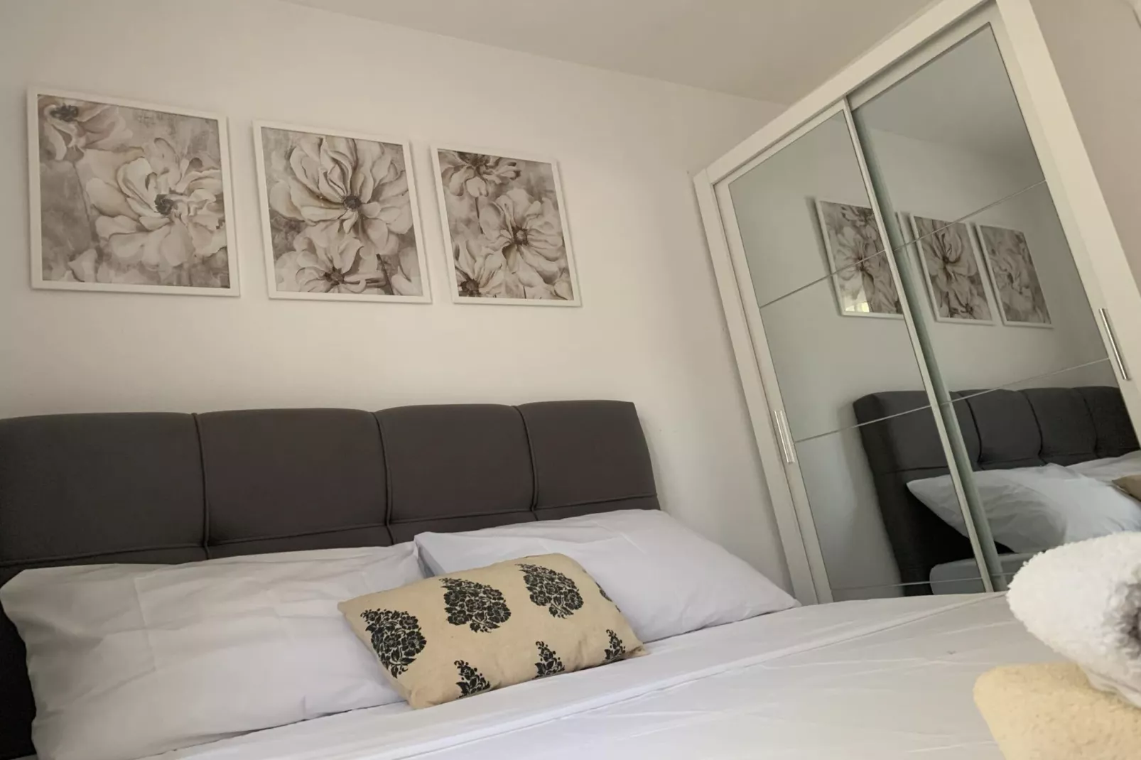 Apartments J&M 2 - One Bedroom Apartment with Terrace-Slaapkamer