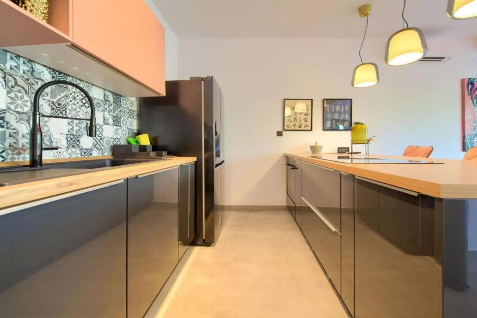 Wellness Villa Modruna - Four Bedroom Villa with Swimming pool-Keuken