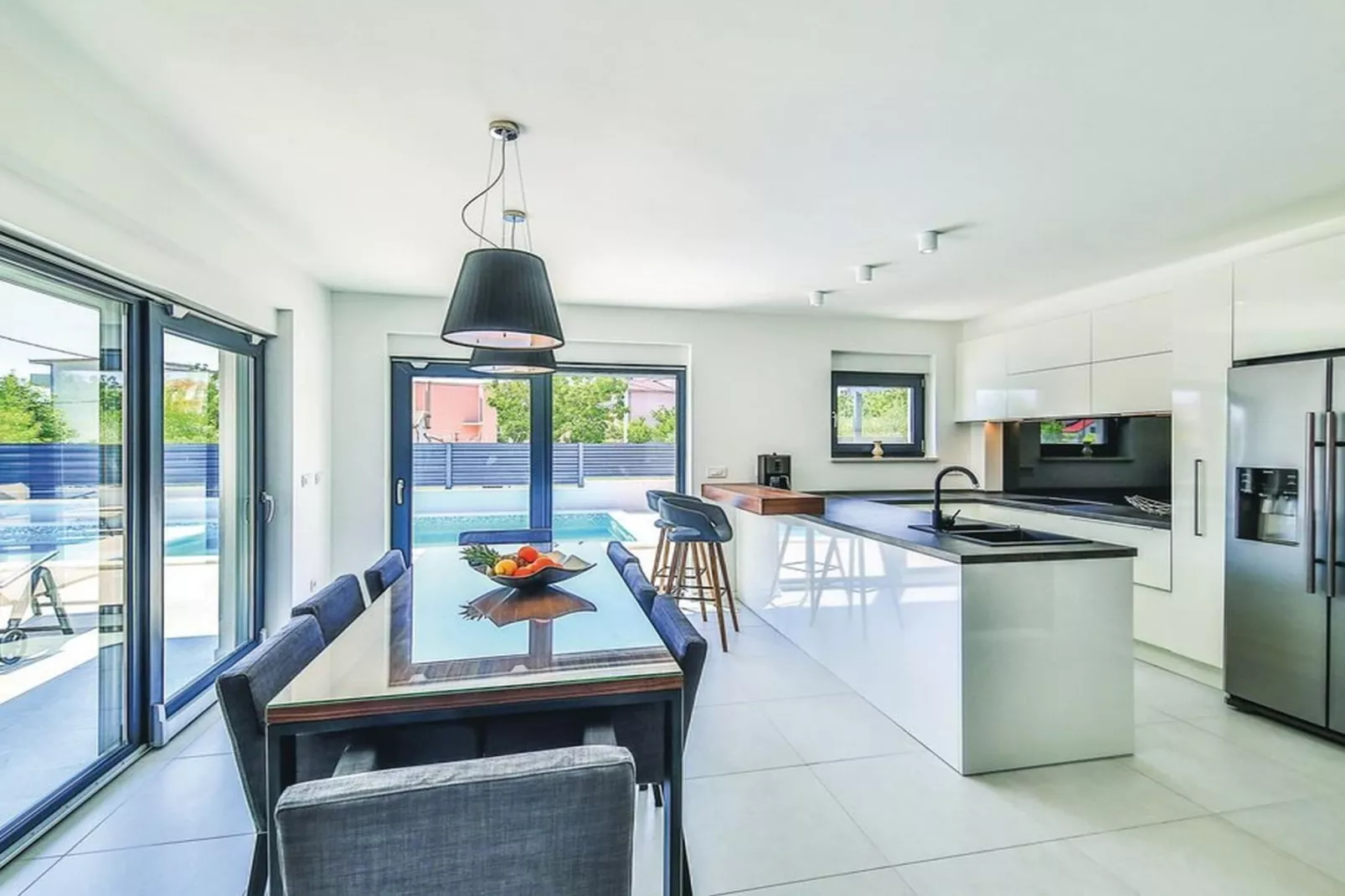 Modern Kastel Villa with Private Pool, Gym, and Large Outdoor Space - Eight Bedroom Villa-Keuken