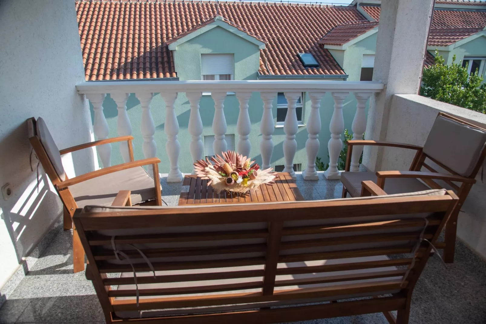 Kastel Gomilica Cozy and Stylish Apartments near the Sea - Standard One Bedroom Apartment (owner I)-Terrasbalkon