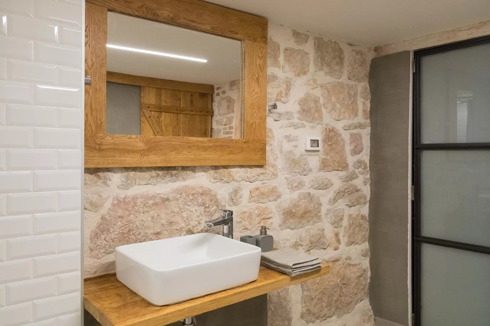 Rovinj City Haven - One Bedroom Apartment-Badkamer