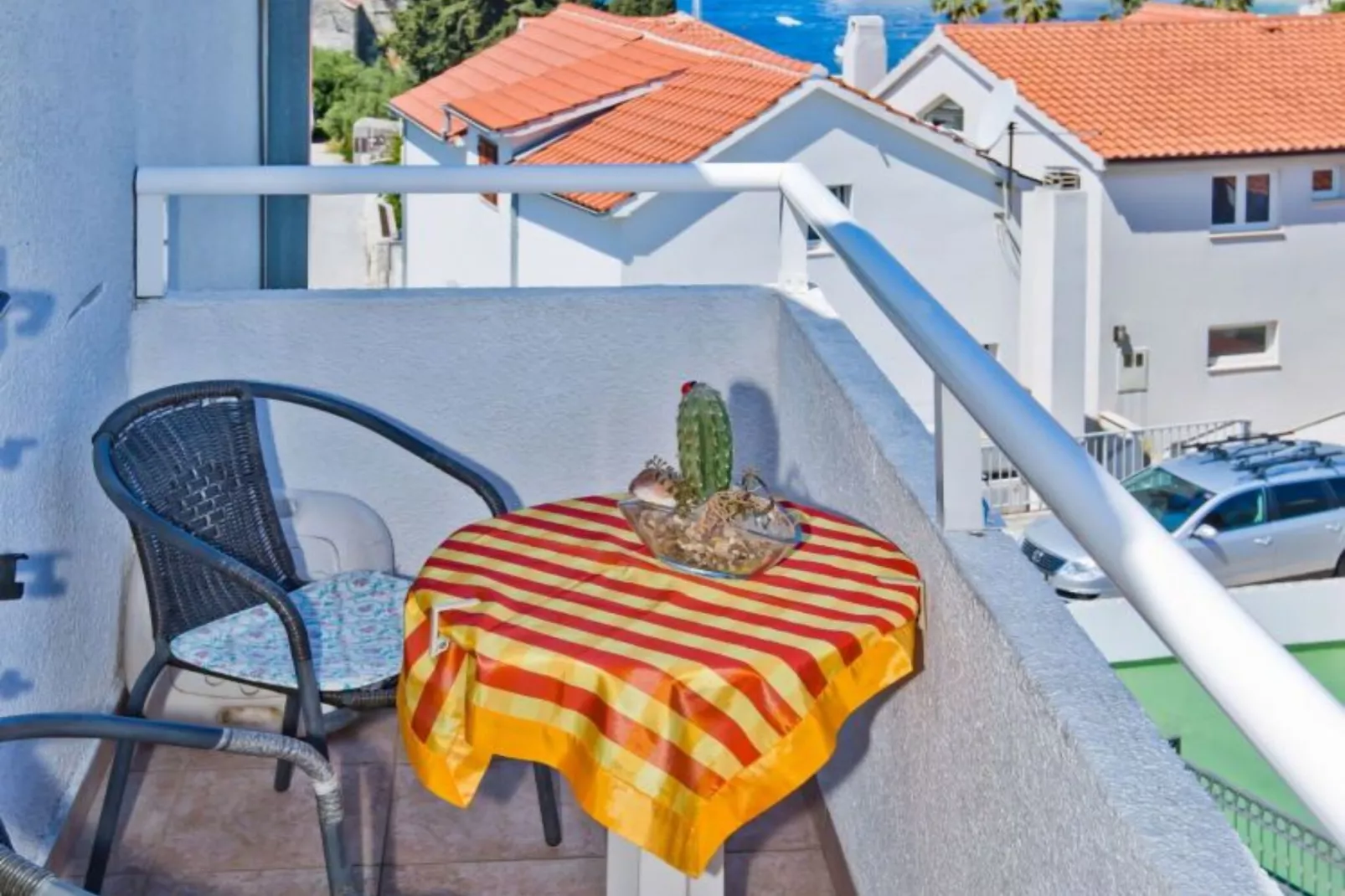 Apartments Jacky - Comfort One Bedroom Apartment with Balcony (owner 3)-Terrasbalkon