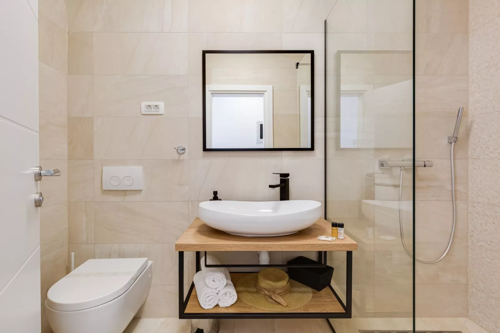 Exclusive Vodice Apartments - Penthouse Apartment A5-Badkamer