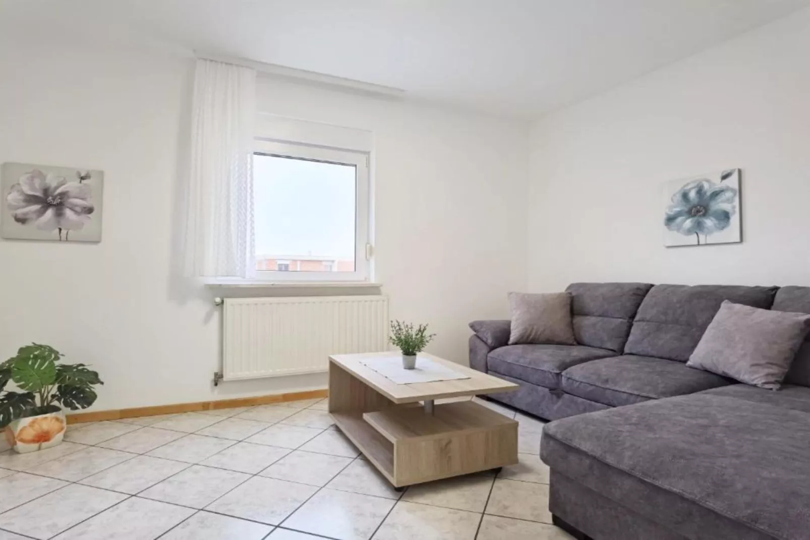 Villa Sanja -  One Bedroom Apartment with Balcony and Sea View 1-Woonkamer