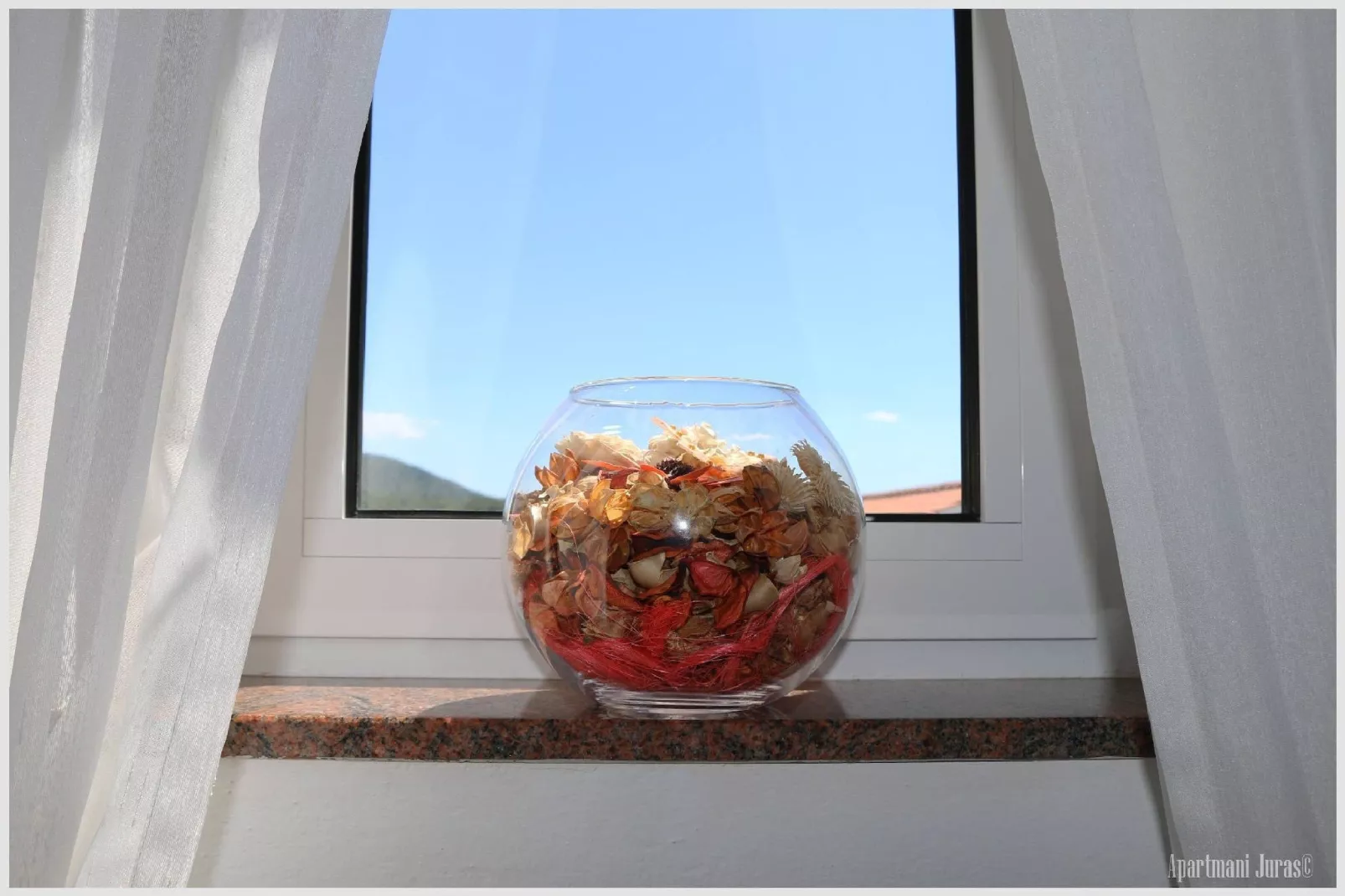 Apartments Juras - Studio Apartment with Balcony and Side Sea View (Tea)-Uitzicht