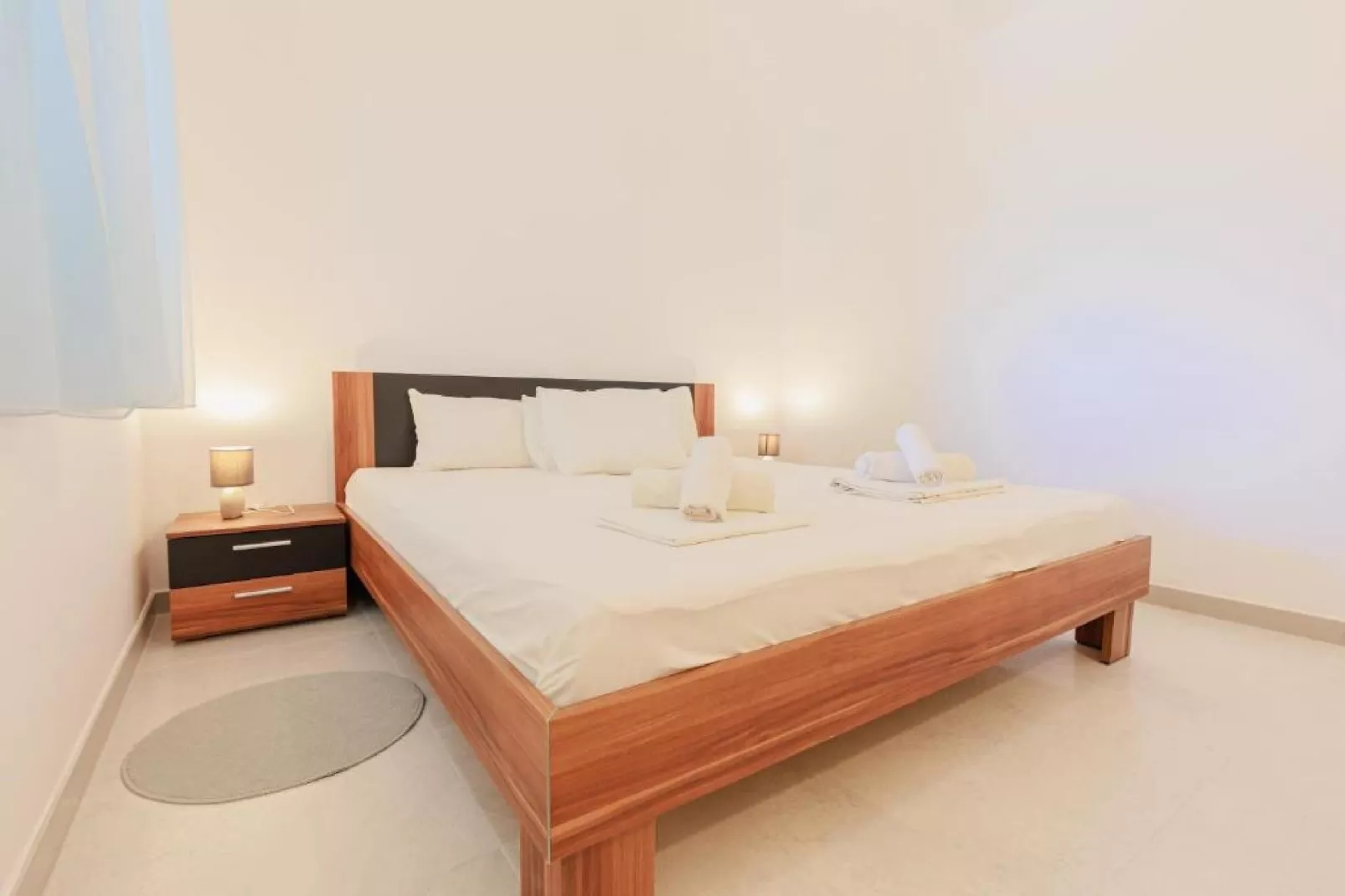 Lumbarda Resort Apartments - Superior One bedroom Apartment  E4-Slaapkamer