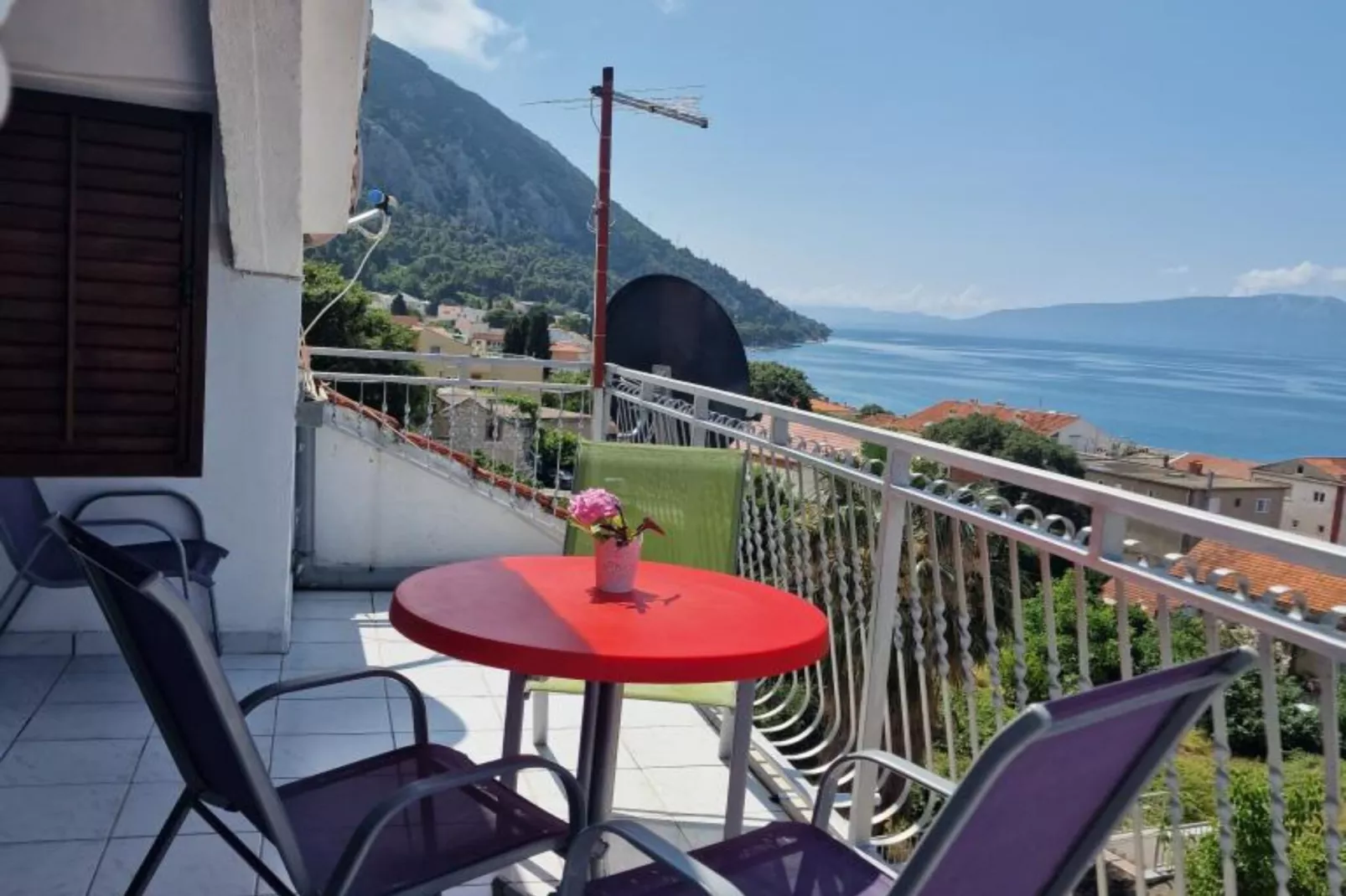 Two Bedroom  Apartment with Terrace and Sea View 4-Terrasbalkon