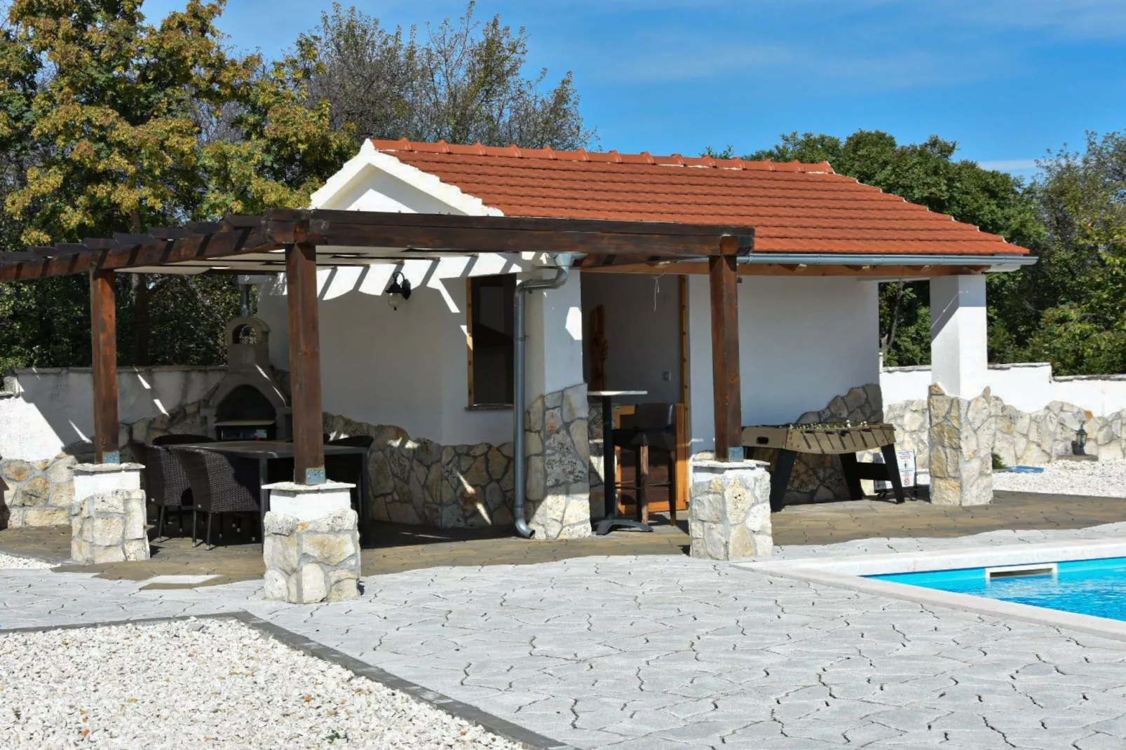 Holiday Home Mystc Woods-Buitenlucht