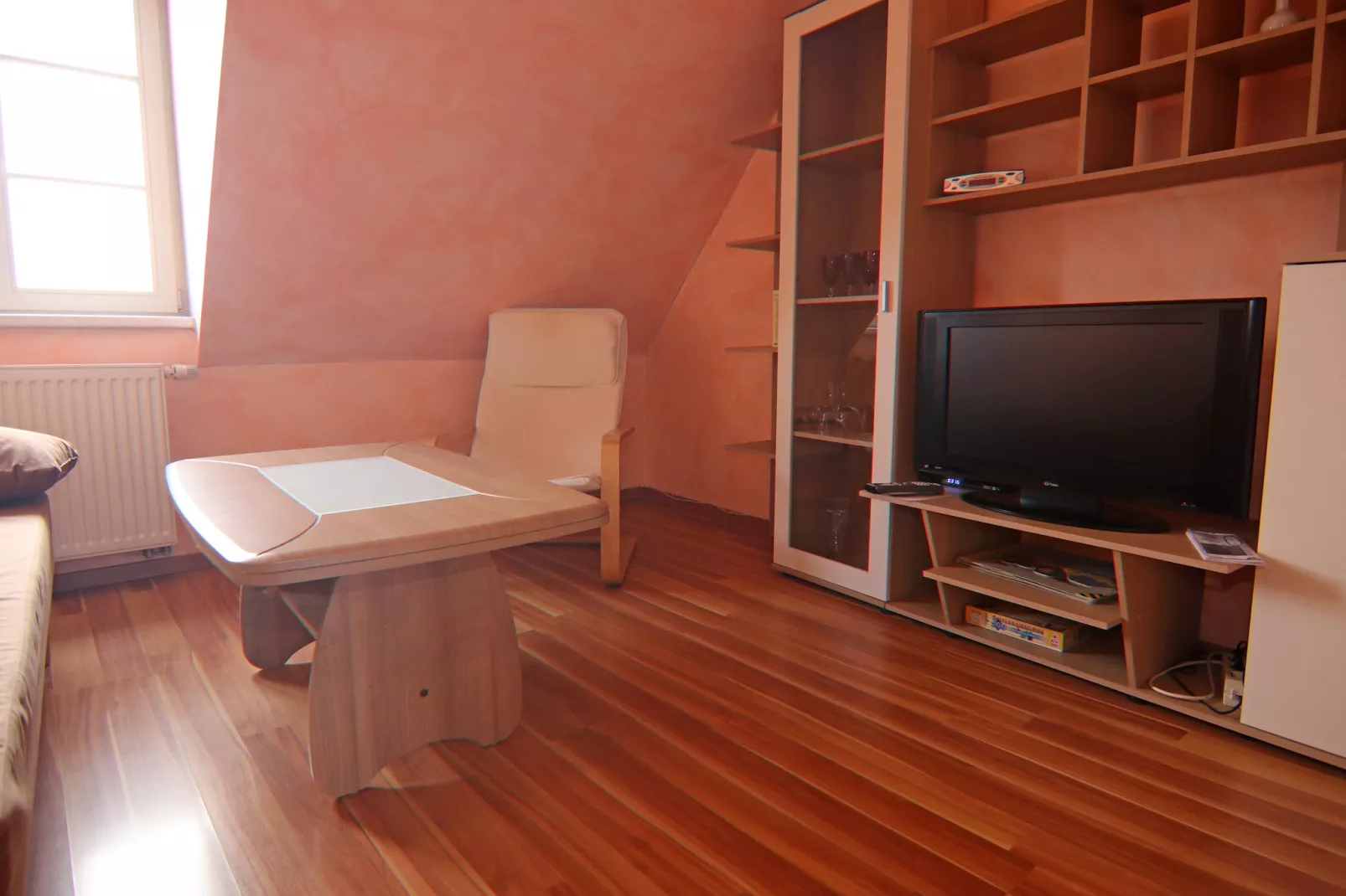 Ferienwohnung Backbord-Woonkamer