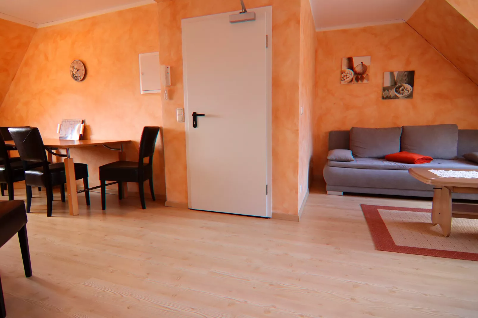 Ferienwohnung Steuerbord-Woonkamer