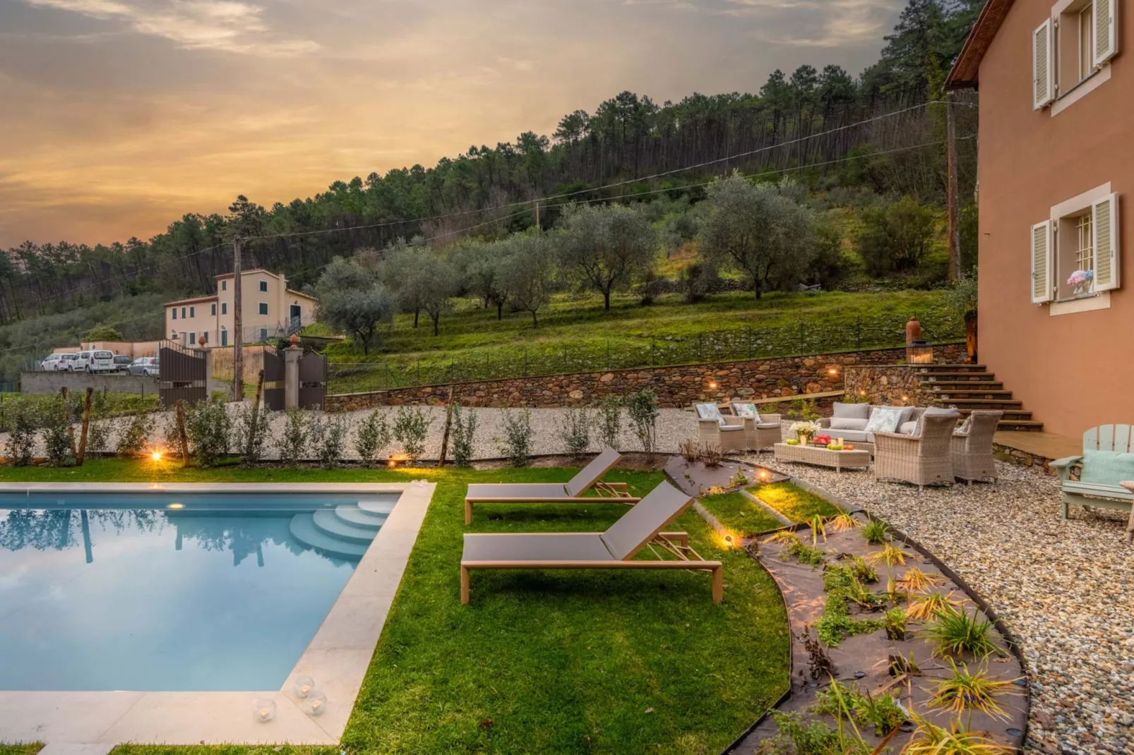 Molino Giusti Farmhouse-Zwembad