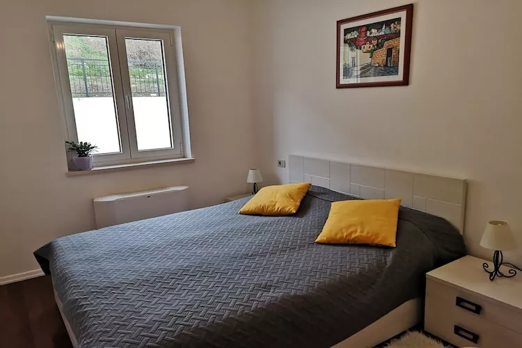 Apartment Blue Infinity 3 LeMi - Two Bedroom Apartment with Balcony and Sea view-Slaapkamer