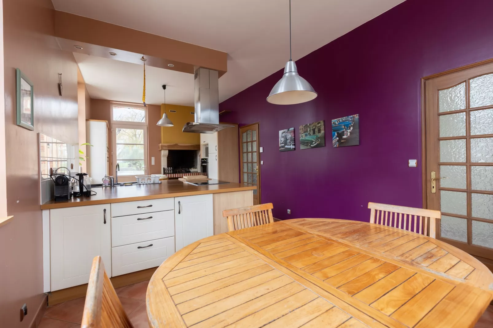 L'Ecolière - Piscine Chauffée - 14p - Rêve au Mans-Keuken