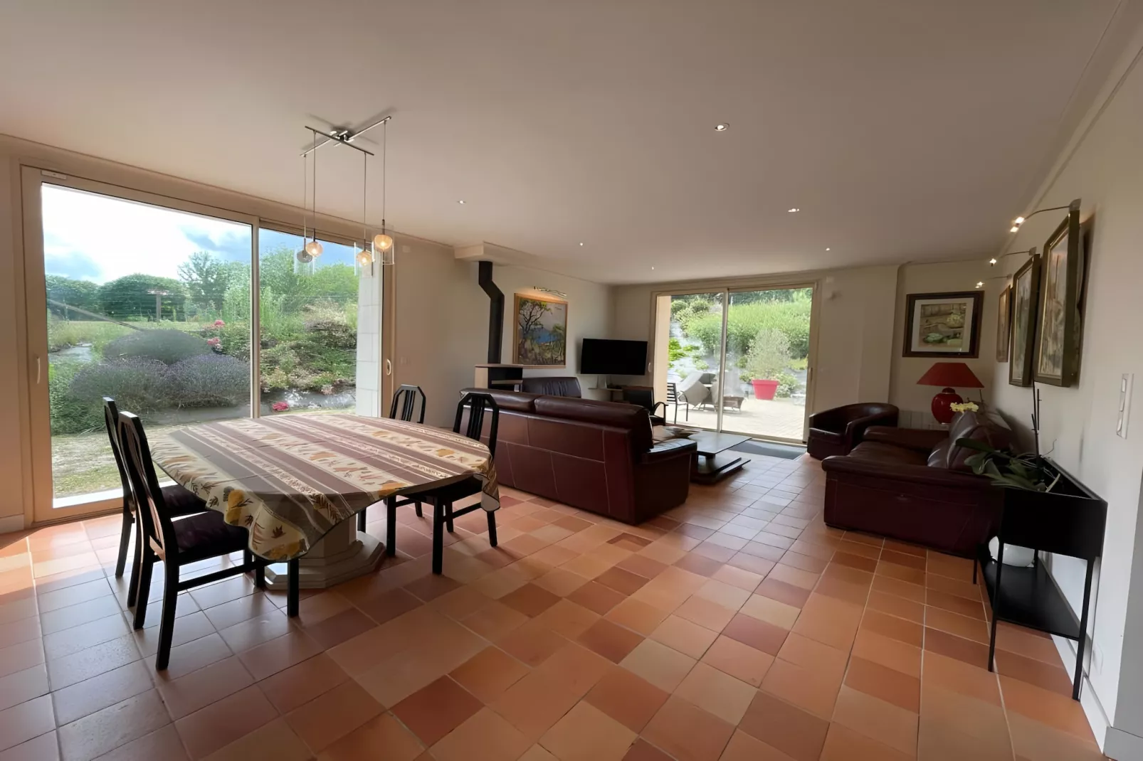 La Grange - Piscine - 15p - Rêve au Mans-Eetkamer