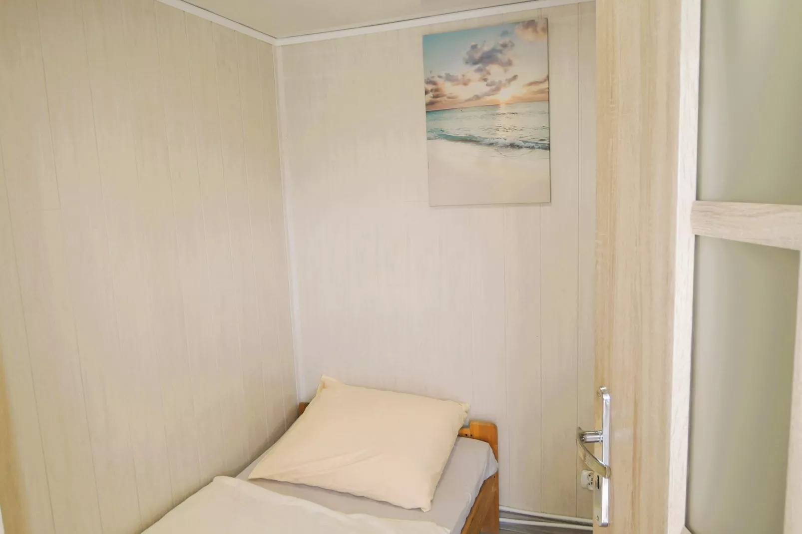 Wisełka Leśna - dom Stodoła dla 5 osób-Slaapkamer