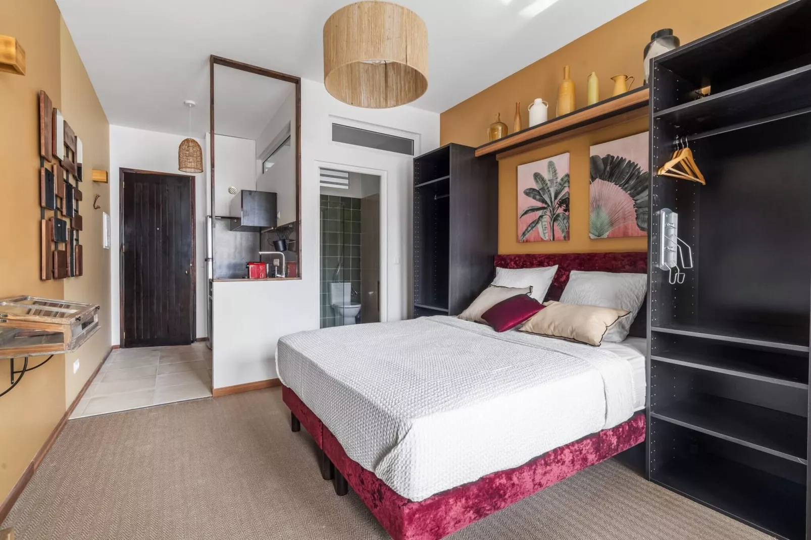 Studio Jardin Tropical-Slaapkamer