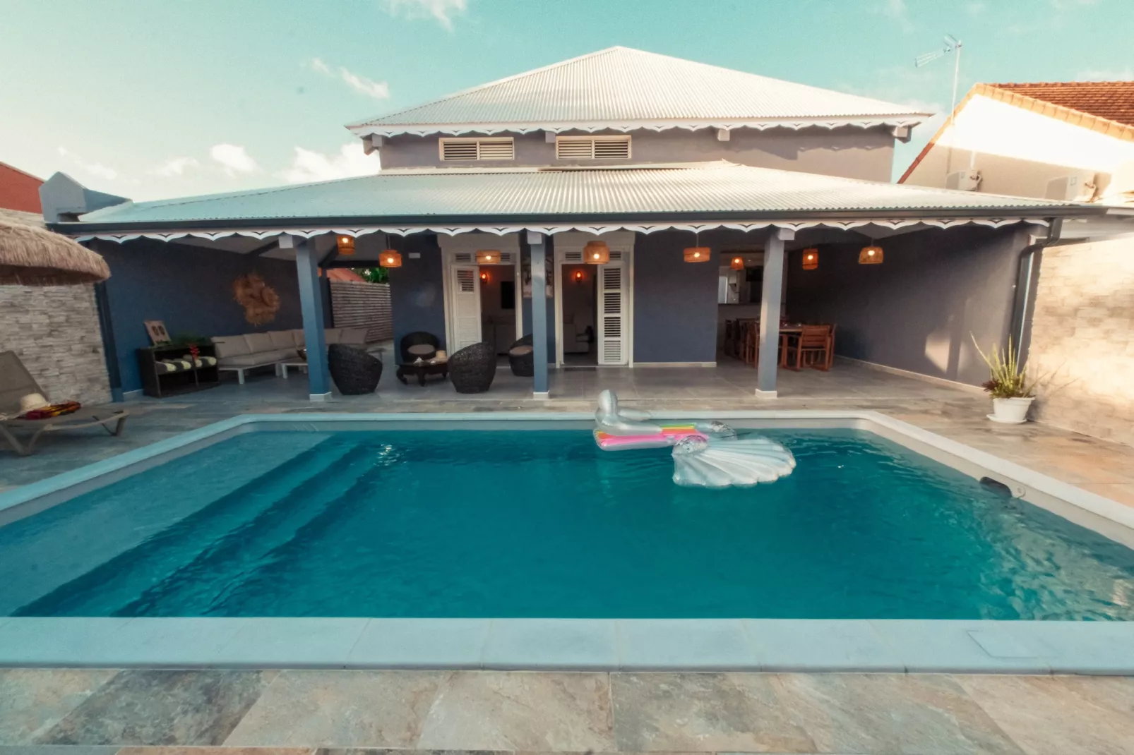 Villa L'Or de Belfond - Piscine & Plage à Pied-Zwembad
