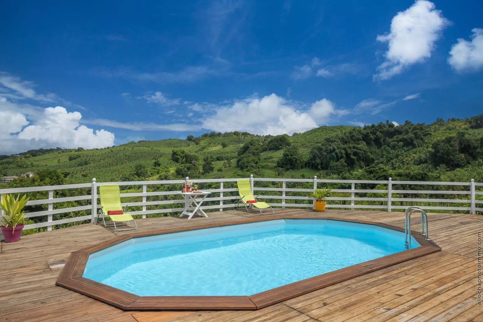 2 Bungalows avec Piscine - Zwembad