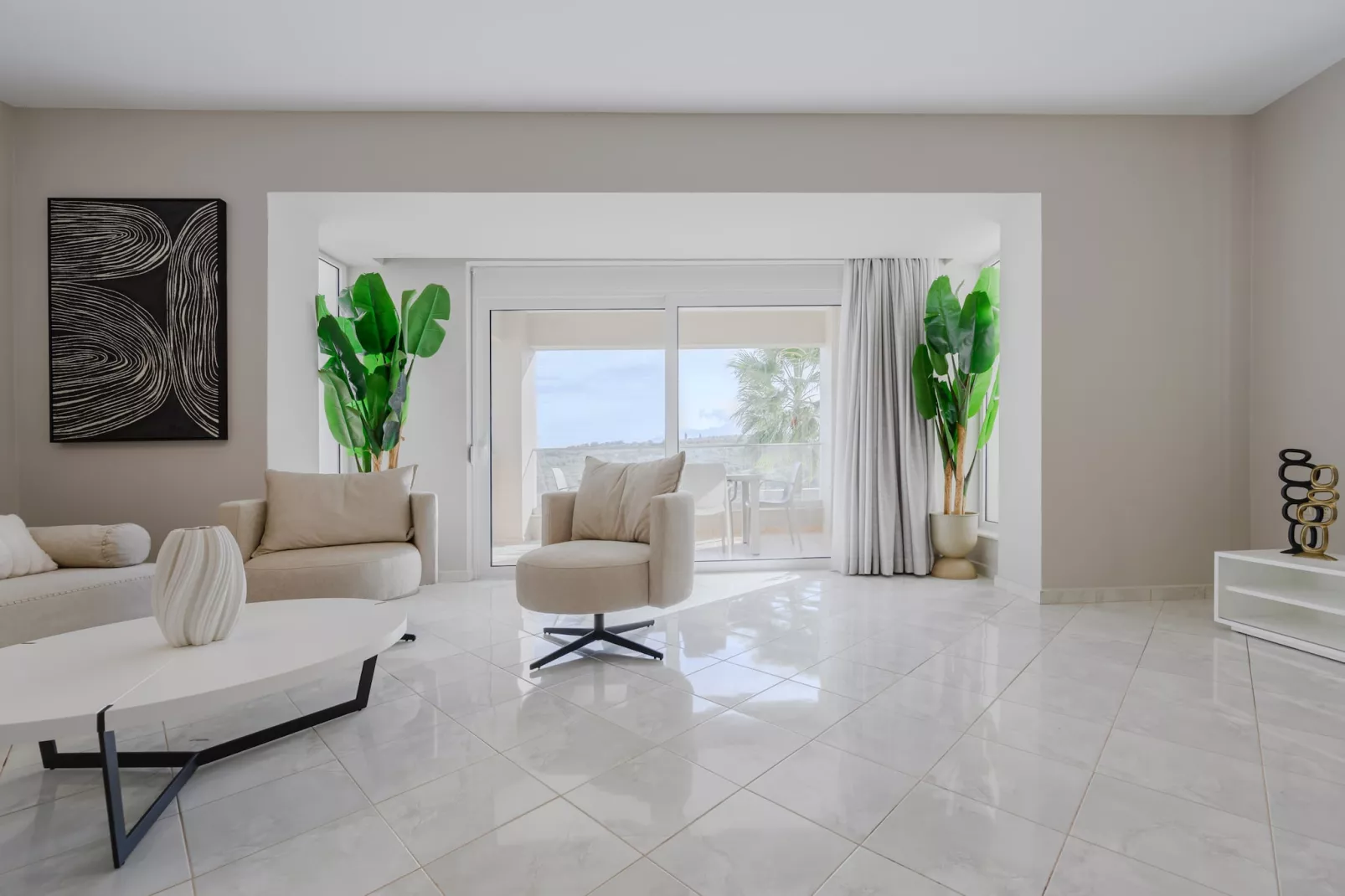 Foothills Turquoise Villa-Woonkamer