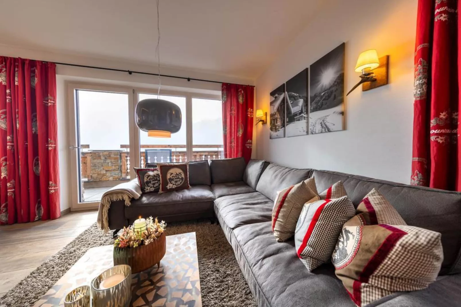 Nationalpark Chalet Hohe Warte-Woonkamer