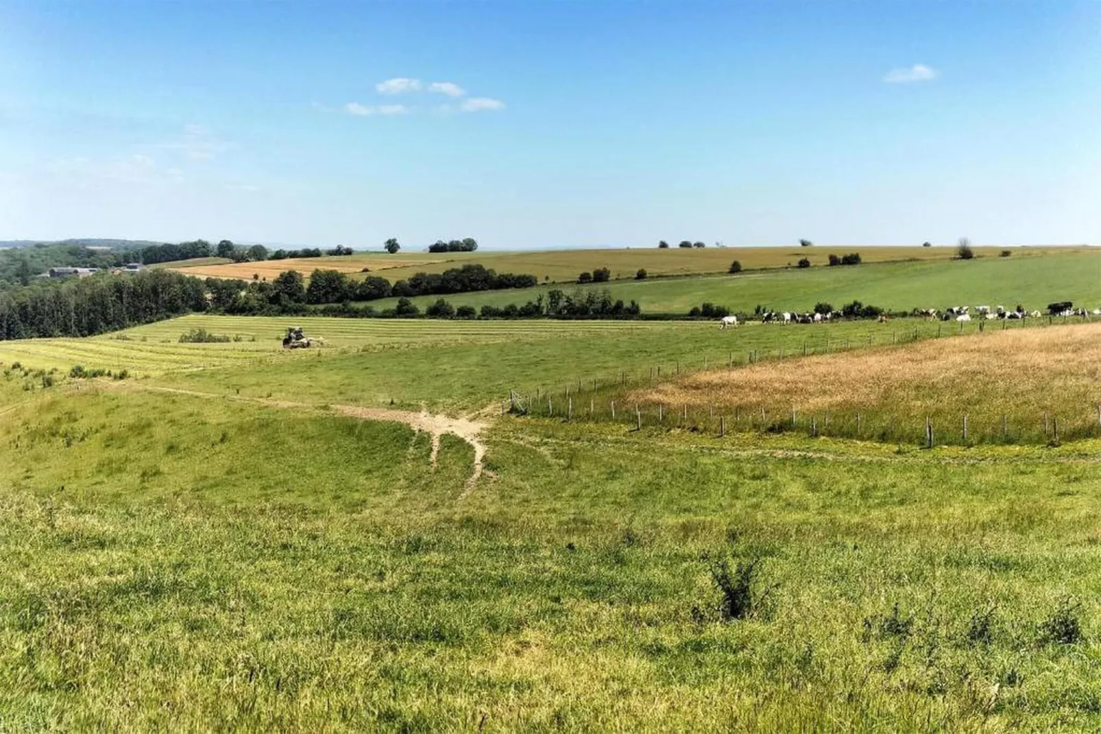 Le Refuge-Gebieden zomer 20km