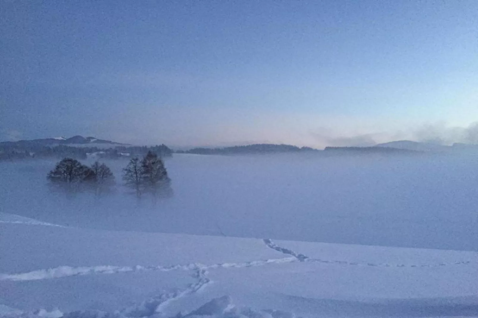 Bad Bayersoien-Gebied winter 20km