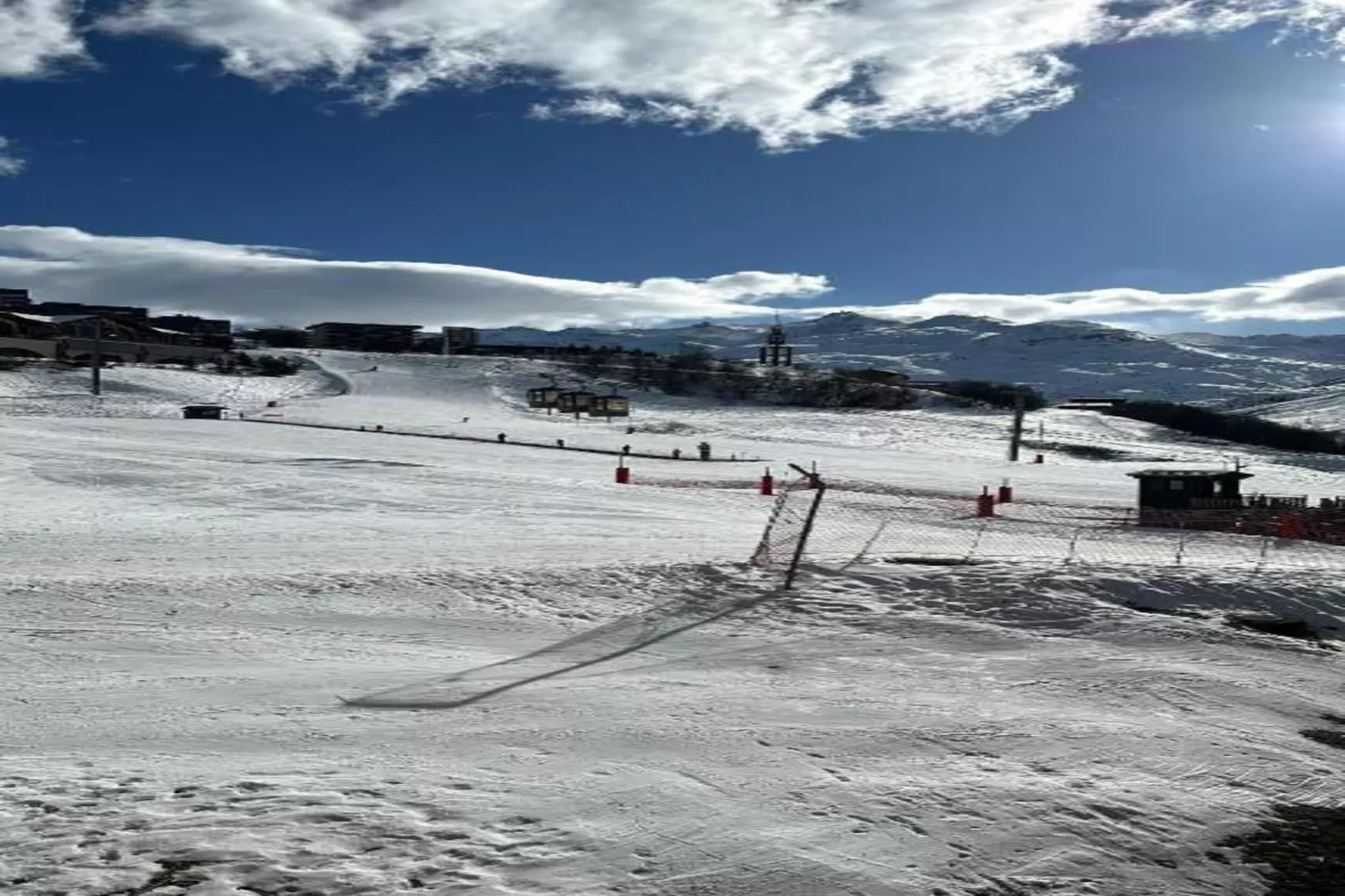 Chalet de Marie-Gebied winter 20km