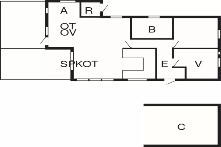 4 persoons vakantie huis in Oksbøl-By Traum-Plattegrond