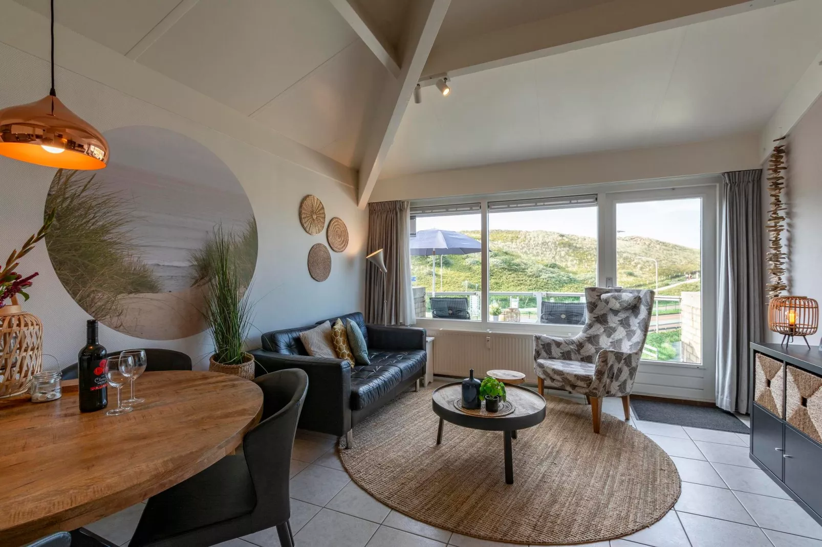 Beach Appartement 36-Woonkamer