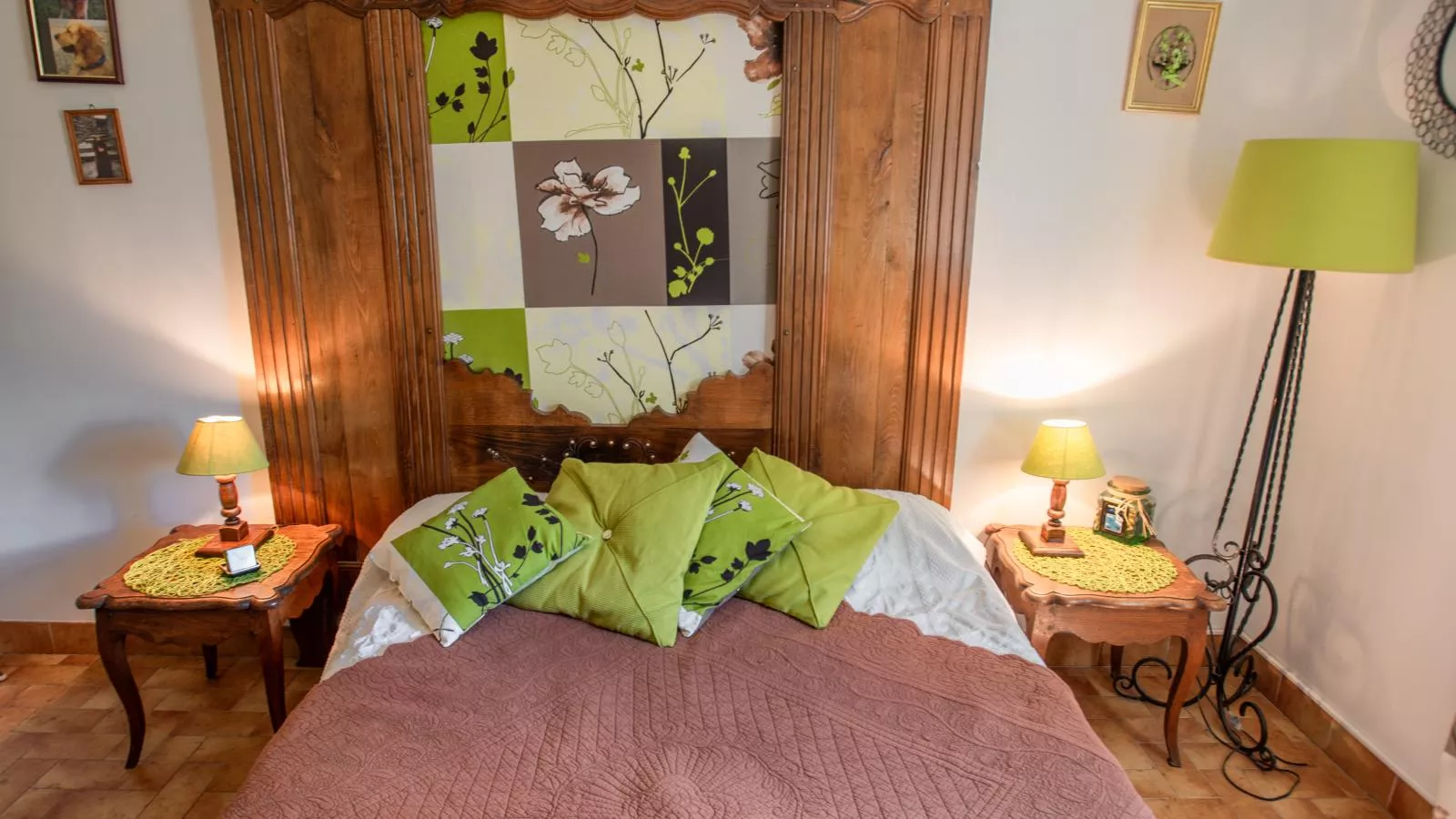 Les Volets Bleus-Slaapkamer