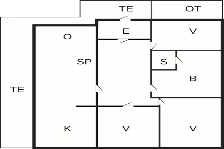 8 persoons vakantie huis in Etnedal-By Traum-Plattegrond