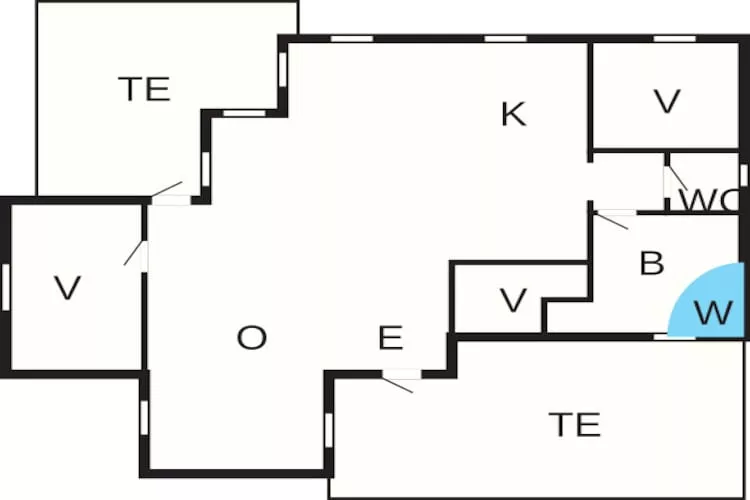 6 persoons vakantie huis in Hadsund-By Traum-Plattegrond