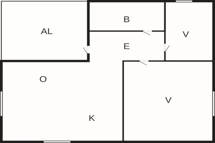 4 persoons vakantie huis in TORUP-Plattegrond